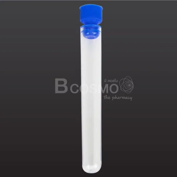 หลอดทดลองพลาสติกพร้อมฝาจุก