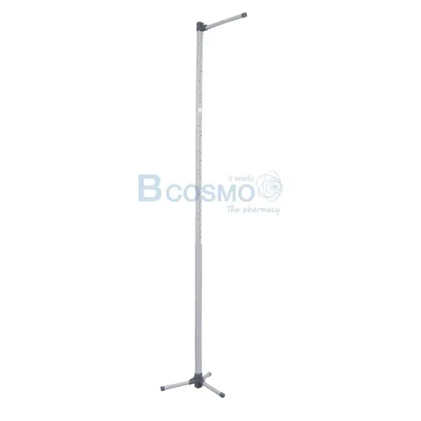 ที่วัดส่วนสูงแบบไม้บรรทัดมีฐาน 3 ขา สีขาว ขนาด 80 - 200 CM.