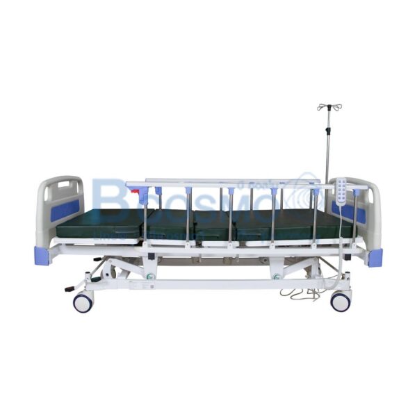 เตียงผู้ป่วยไฟฟ้า 5 ฟังก์ชัน ราวสไลด์ SLD-A51-111
