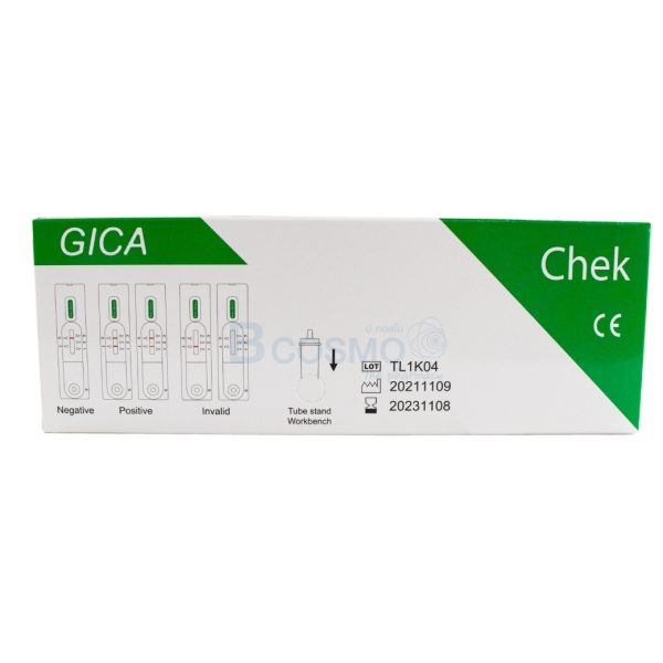 ชุดตรวจหาเชื้อโควิด GICA Testsealabs Rapid Test Kit 2in1 [ 5 ชุด]