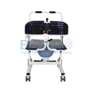 รถเข็นเคลื่อนย้ายผู้ป่วยไฟฟ้า พร้อมนั่งถ่าย YD-889E ขนาด 21 นิ้ว