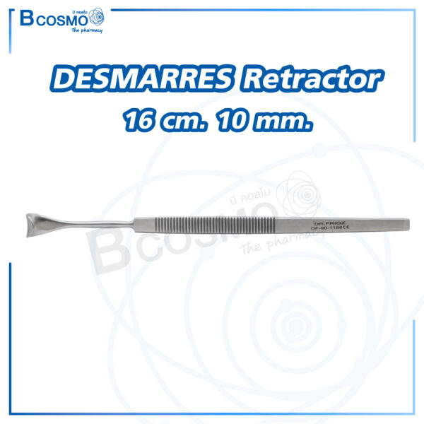 DESMARRES Retractor, 16 cm. 10 mm.
