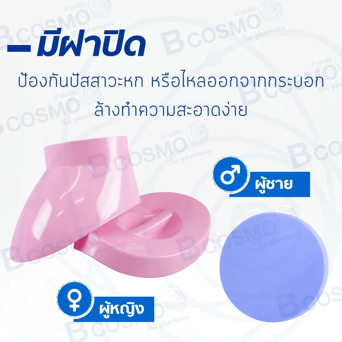 กระบอกปัสสาวะแบบใส 1000 ml.