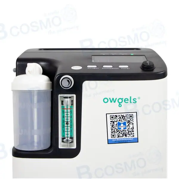 เครื่องผลิตออกซิเจน OWGELS รุ่น OZ-5-01TW0 ขนาด 5 ลิตร - Image 7