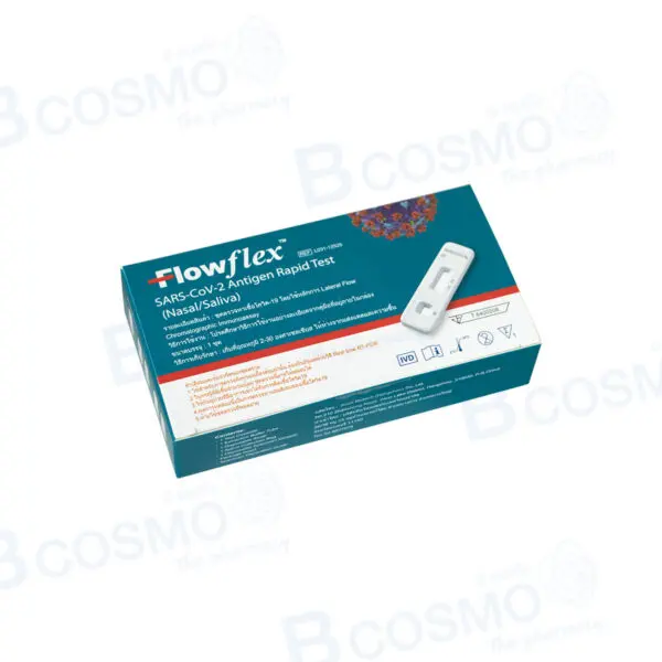 ชุดตรวจหาเชื้อโควิด Flowflex Antigent Nasal/Saliva [1 Test/Box]