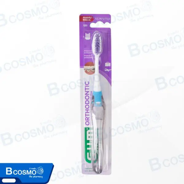 แปรงสำหรับผู้จัดฟัน แบบพกพา G.U.M 125 ORTHODONTIC TRAVEL