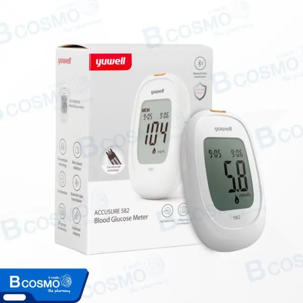 เครื่องวัดน้ำตาลปลายนิ้ว YUWELL BGM 582