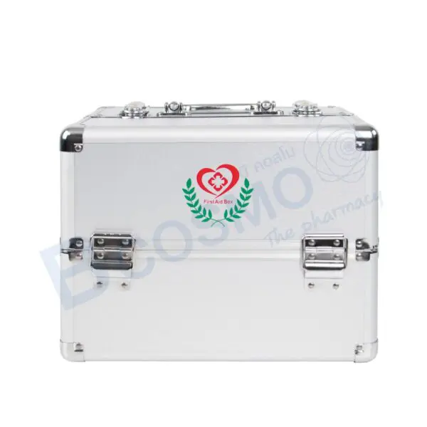 กระเป๋าปฐมพยาบาลอะลูมิเนียม FIRST AID BOX แบบสามชั้น