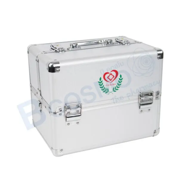 กระเป๋าปฐมพยาบาลอะลูมิเนียม FIRST AID BOX แบบสามชั้น