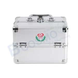 กระเป๋าปฐมพยาบาลอะลูมิเนียม FIRST AID BOX แบบสองชั้น