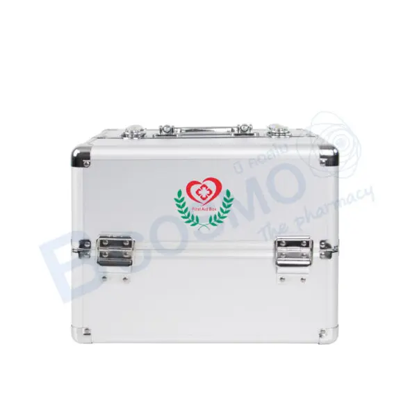 กระเป๋าปฐมพยาบาลอะลูมิเนียม FIRST AID BOX แบบสองชั้น