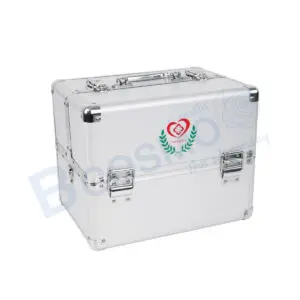 กระเป๋าปฐมพยาบาลอะลูมิเนียม FIRST AID BOX แบบสองชั้น