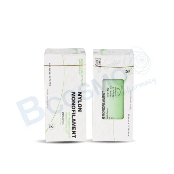ไหมฝึกเย็บ NYLON MONOFILAMENT [12 ซอง/กล่อง]