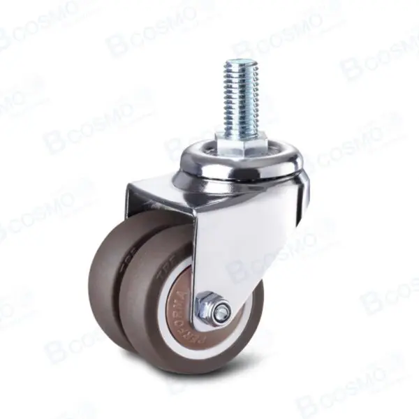 ล้อคู่เก้าอี้ TPE M10 x 25