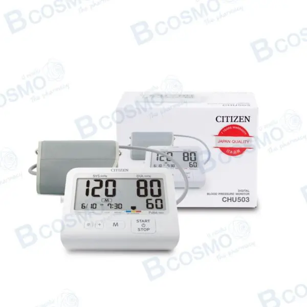 เครื่องวัดความดันโลหิต CITIZEN CHU503