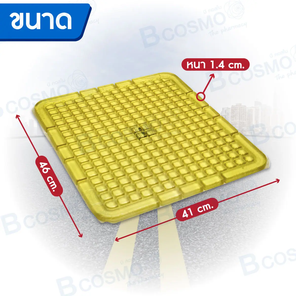 เบาะเจล ACTION USA Adaptive Cube Pad CU1618