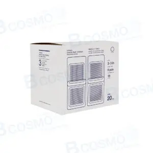 ผ้าก๊อซพับ HIVAN Sterile 3x3 นิ้ว 8 Ply [20 ซอง/กล่อง]