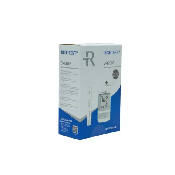 เครื่องตรวจวัดระดับน้ำตาลในเลือด BIONIME รุ่น GM700S
