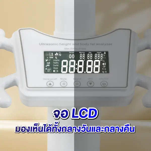 เครื่องชั่งน้ำหนักและวัดส่วนสูง รุ่น BH01-B