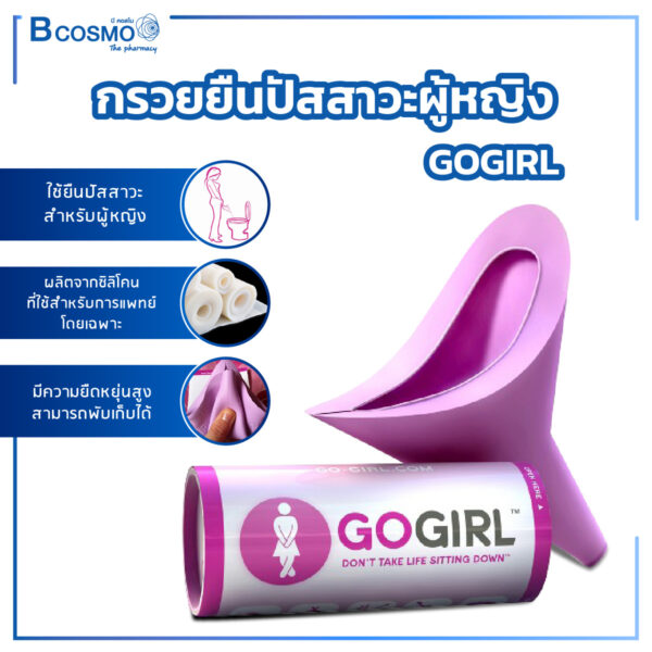 กรวยยืนปัสสาวะผู้หญิง GOGIRL