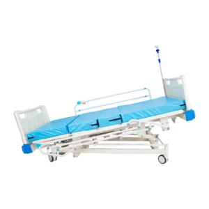 เตียงผู้ป่วยไฟฟ้า 5 ฟังก์ชัน Bcos A01-7 ราวสไลด์