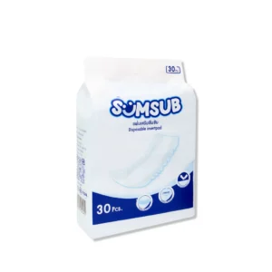 แผ่นเสริมซึมซับ SUMSUB Insert Pad บรรจุ 30 ชิ้น