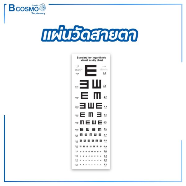 แผ่นวัดสายตา