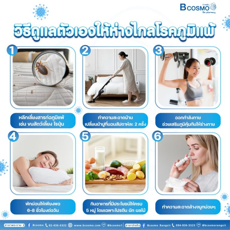 ภูมิแพ้ ปัญหาสุขภาพที่ไม่ควรมองข้าม​