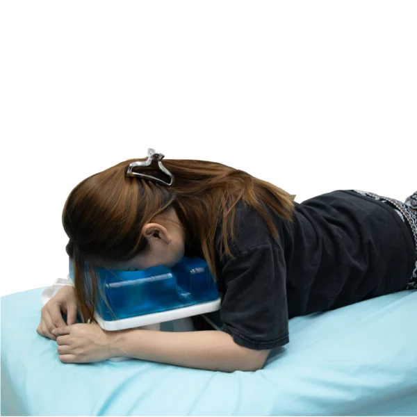 หมอนเจลรองศีรษะท่าคว่ำ CLEARVIEW Prone Head Rest AP025 25x23x7 cm.