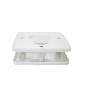 ฐานหมอนเจลรองศีรษะท่าคว่ำ CLEARVIEW Prone Head Rest With Mirror AP026 26x22.5x8.5-11 cm.