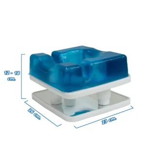 หมอนเจลรองศีรษะท่าคว่ำ CLEARVIEW Prone Head Rest พร้อมฐานรอง