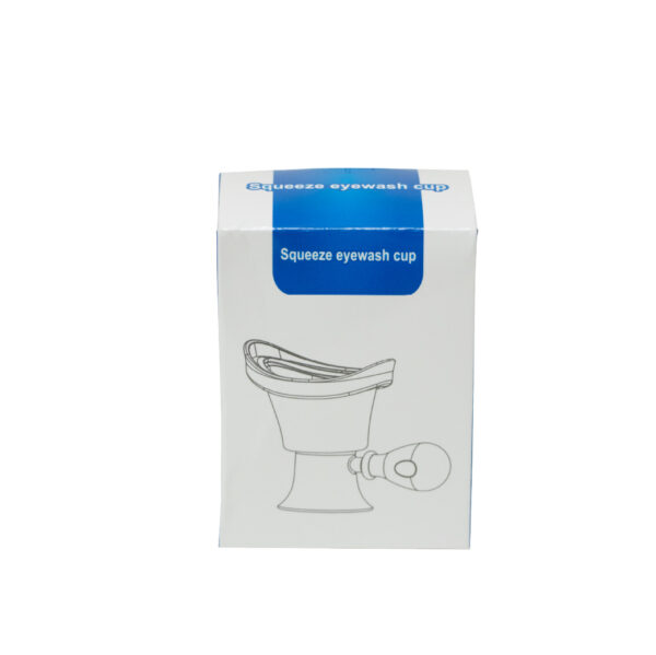 Squeeze eyewash cup ถ้วยบีบทำความสะอาดตา สีฟ้า