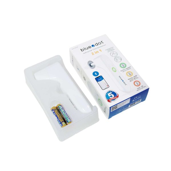 เครื่องวัดอุณหภูมิทางหูและทางหน้าผาก BLUEDOT B-FT102 BT