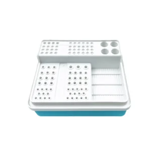 กล่องเครื่องมือทันตกรรม dental endo box 13x11x7 cm.