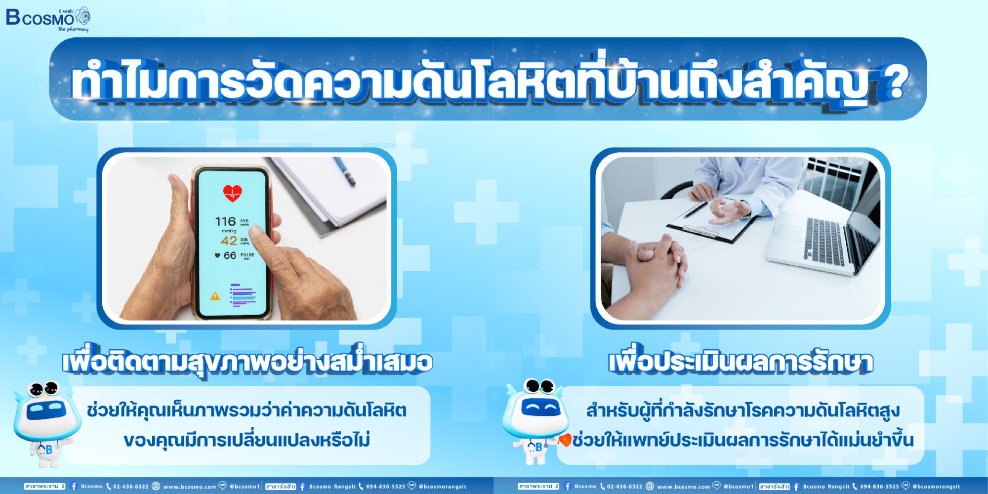 ทำไมการวัดความดันโลหิตที่บ้านถึงสำคัญ