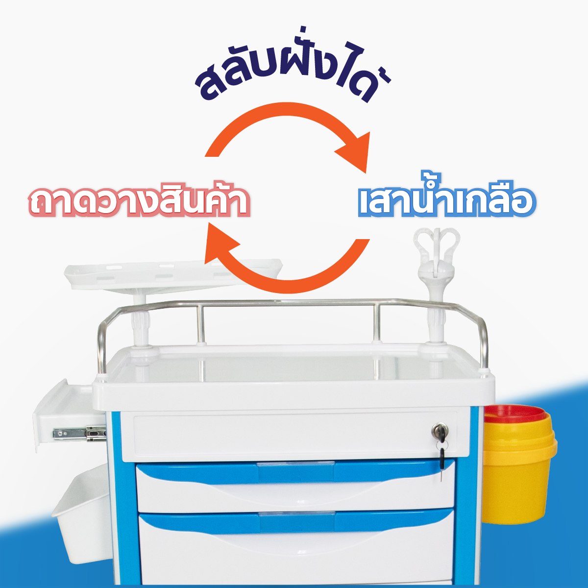 รถเข็นโรงพยาบาล รถเข็นโรงพยาบาล