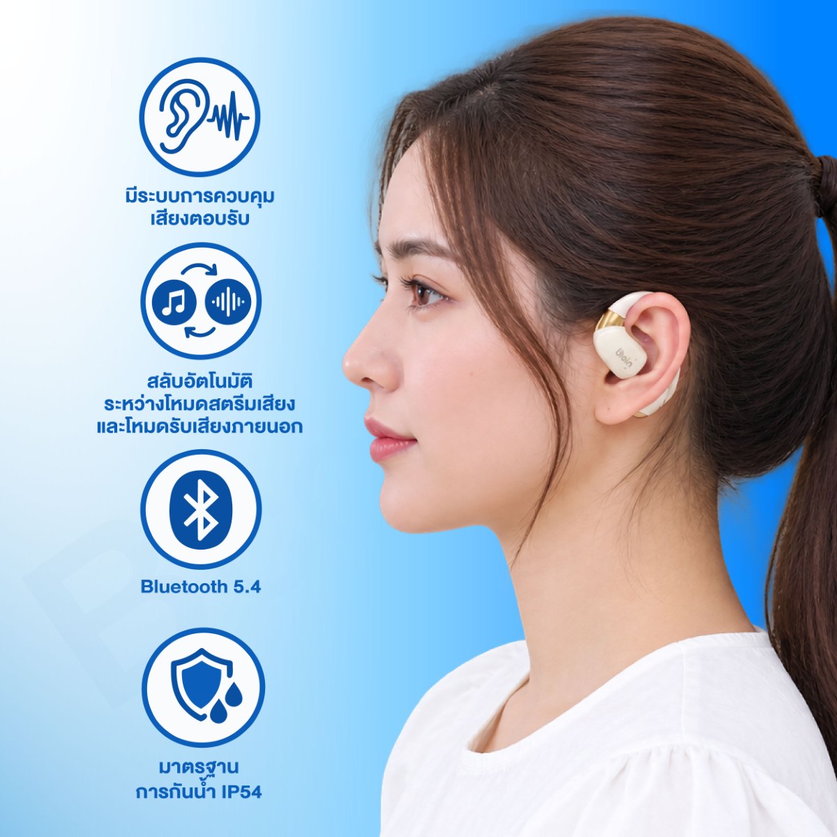 เครื่องช่วยฟังแบบชาร์จ Bopods Plus เครื่องช่วยฟังแบบชาร์จ Bopods Plus