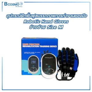 อุปกรณ์ฝึกฟื้นฟูสมรรถภาพการทำงานของมือ Robotic Hand Gloves