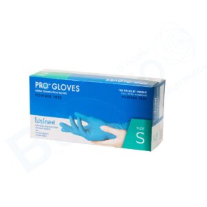 ถุงมือไนไตร แบบไม่มีแป้ง NBR Gloves Pro Gloves Exam