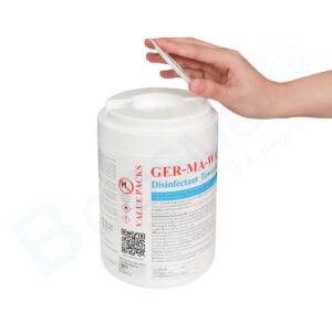 GER-MA-WAY DISINFECTANT WIPE ผ้าชุบน้ำยาฆ่าเชื้อพร้อมใช้